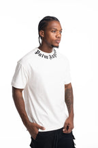 (Core) Palm Angels Men's Neck Logo Regular Tee