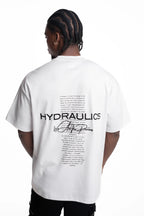 Hydraulics We Are The Pioneers Oversized Fit T Shirt White