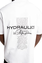 Hydraulics We Are The Pioneers Oversized Fit T Shirt White