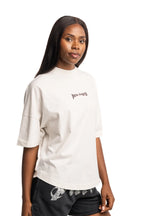 Palm Angels Ladies Outline Logo Over Tee