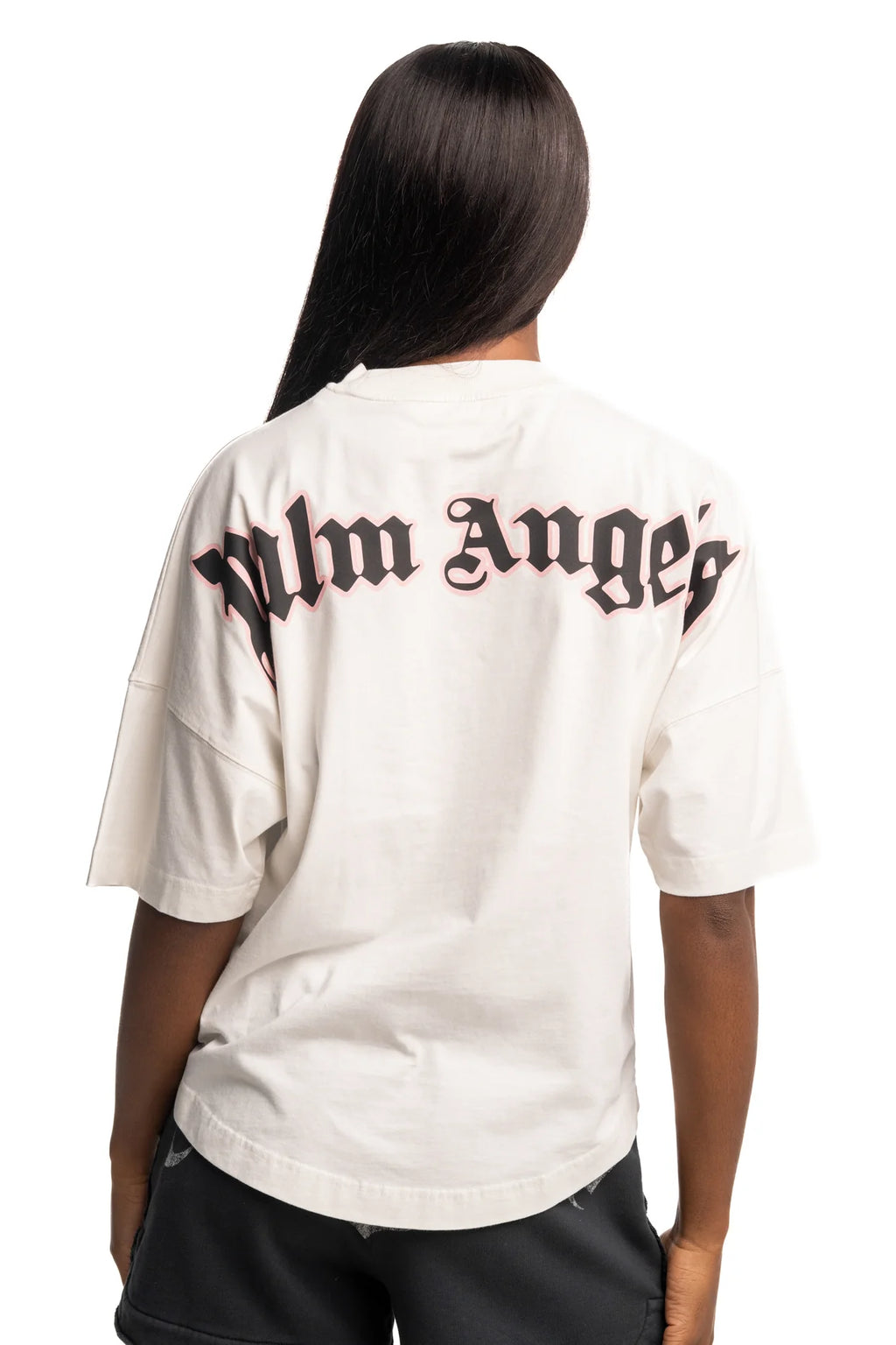 Palm Angels Ladies Outline Logo Over Tee