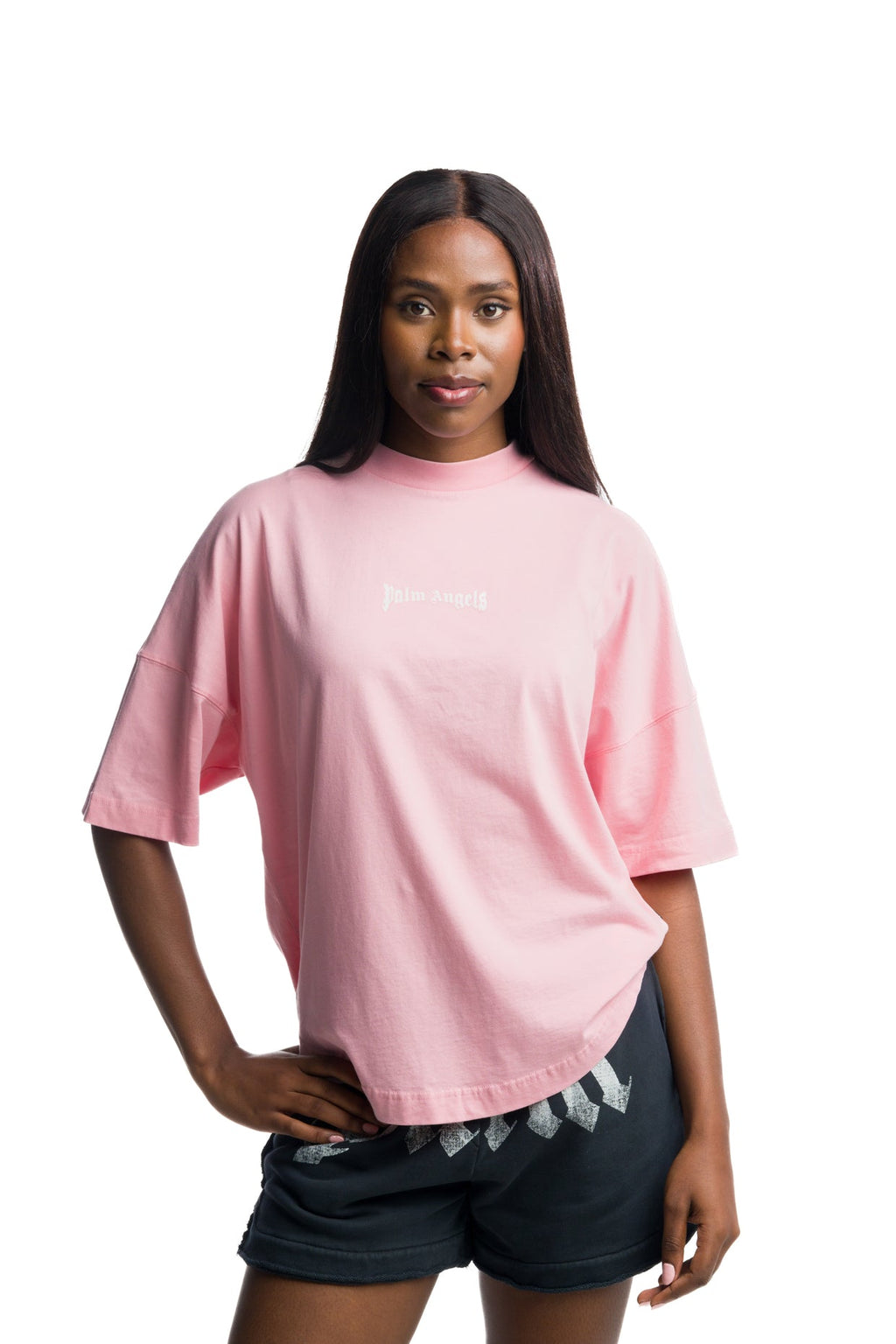 Palm Angels Ladies Outline Logo Over Tee
