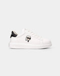 (Core) Karl Lagerfeld Men's Kapri NFT Lo Lace Sneaker White Lthr KL52530N 011