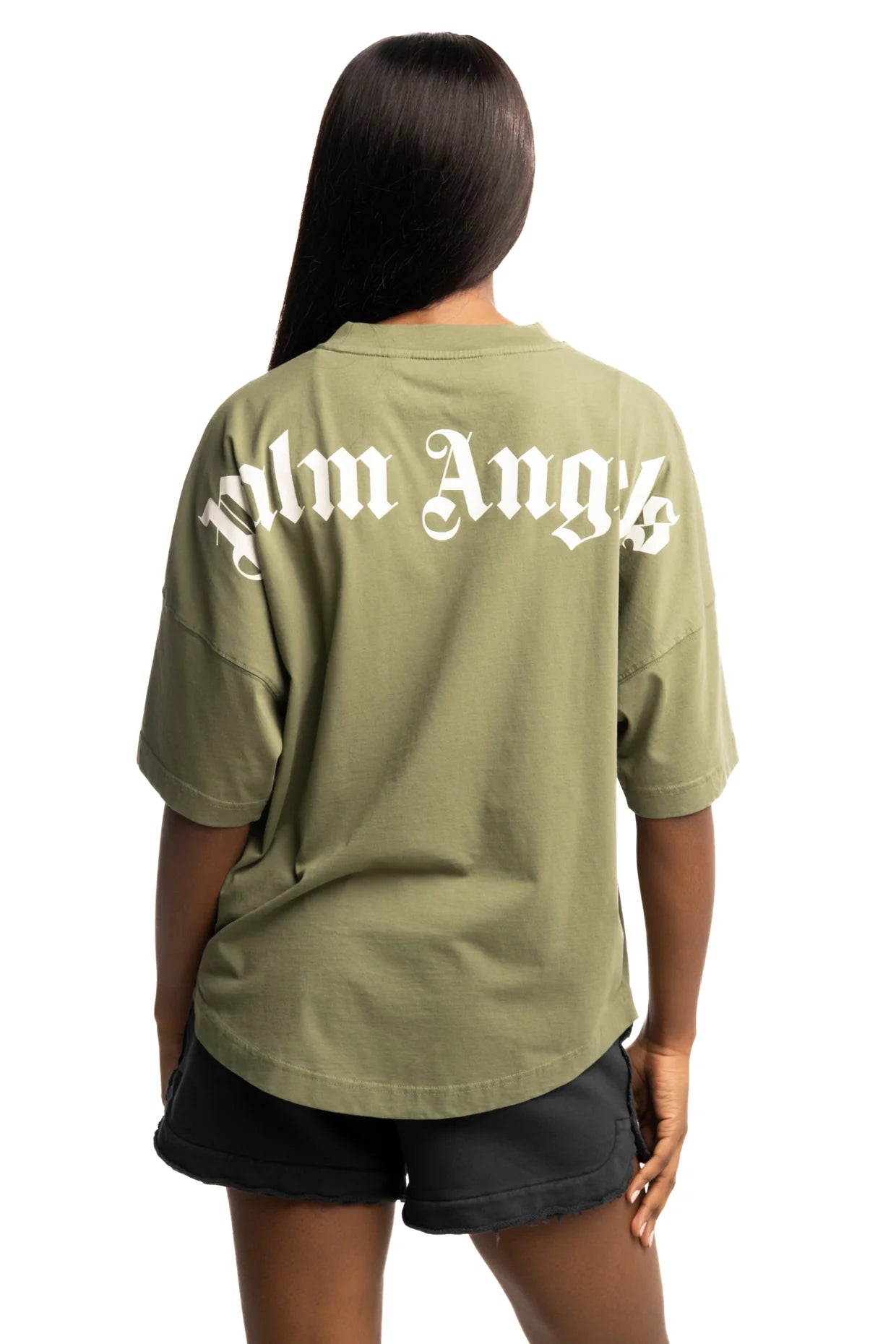 (Core) Palm Angels Ladies Over Logo Over Tee