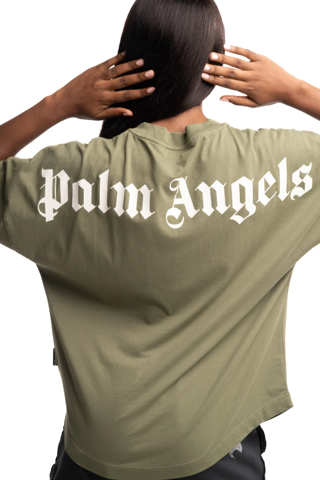 (Core) Palm Angels Ladies Over Logo Over Tee
