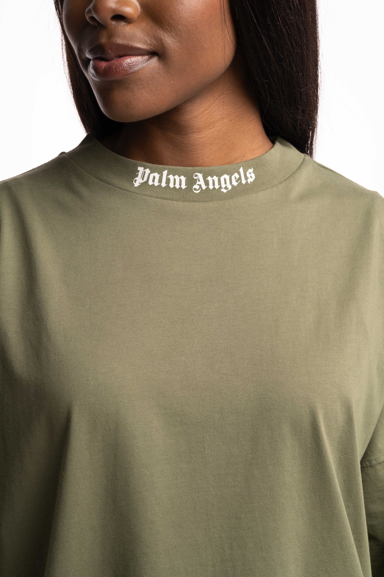 (Core) Palm Angels Ladies Over Logo Over Tee