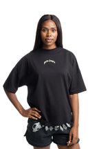 (Core) Palm Angels Ladies Curved Logo Over Tee