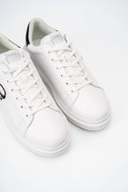 (Core) Karl Lagerfeld Men's Kapri NFT Lo Lace Sneaker White Lthr KL52530N 011