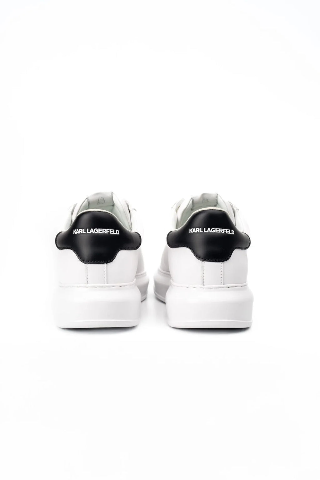 (Core) Karl Lagerfeld Men's Kapri NFT Lo Lace Sneaker White Lthr KL52530N 011