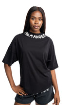(Core) Palm Angels Ladies Neck Logo Over Tee