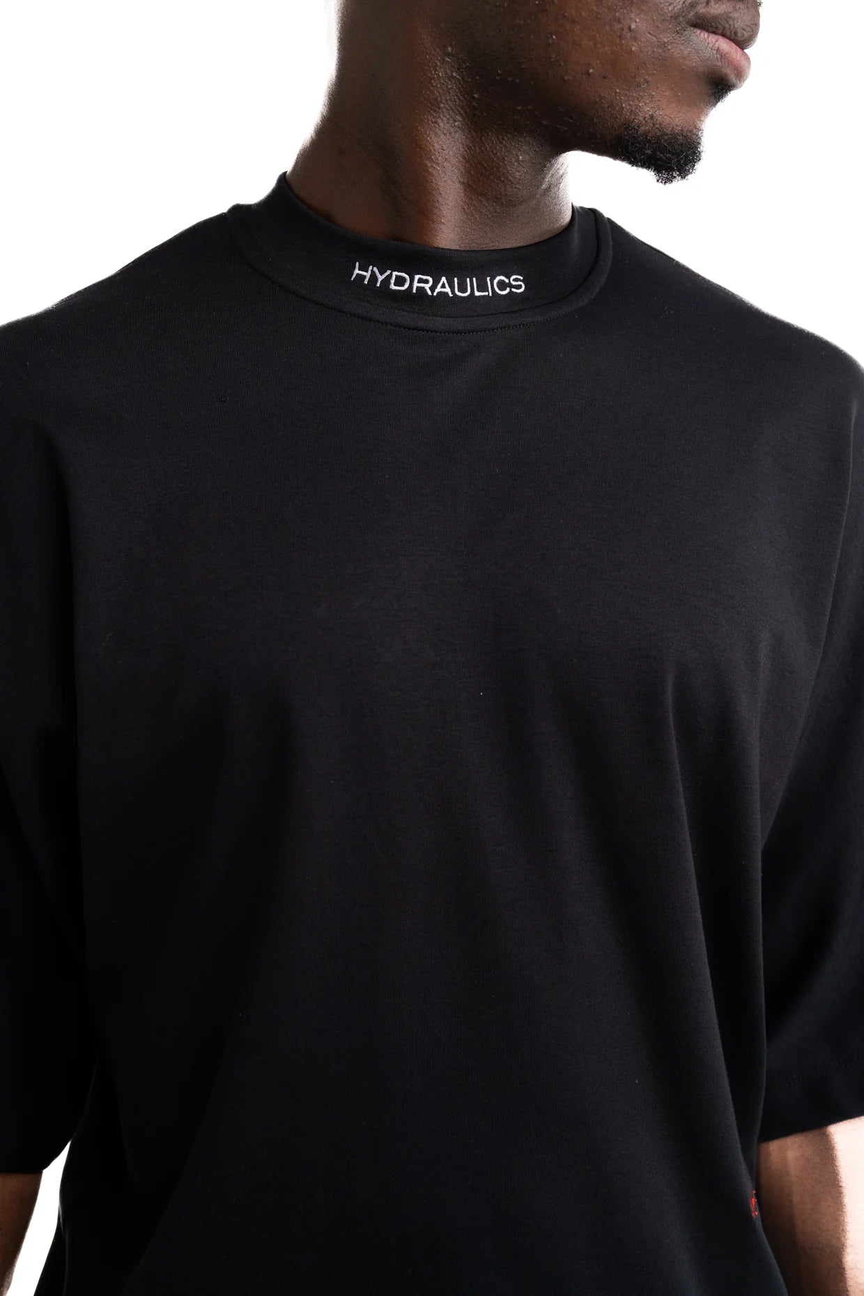 Hydraulics Men's We Are The Pioneers Co-ordinates Super Oversized T Shirt Black