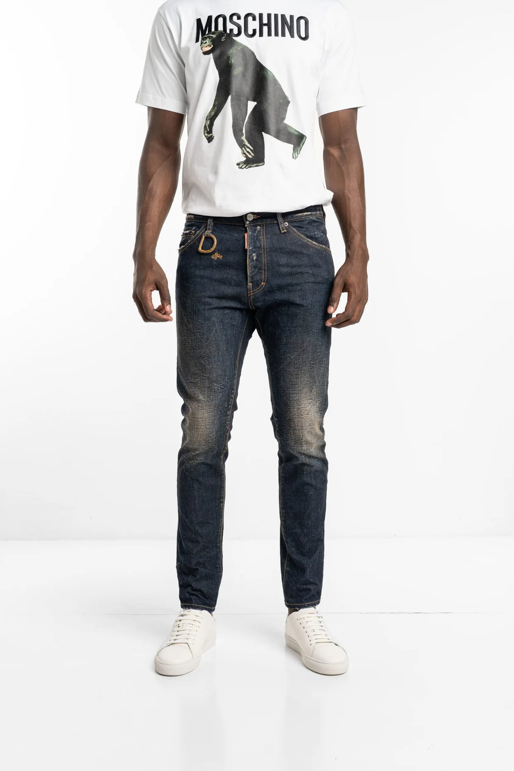 Dsquared2 Mens Pants 5 Pockets S74LB1760 D30011 470